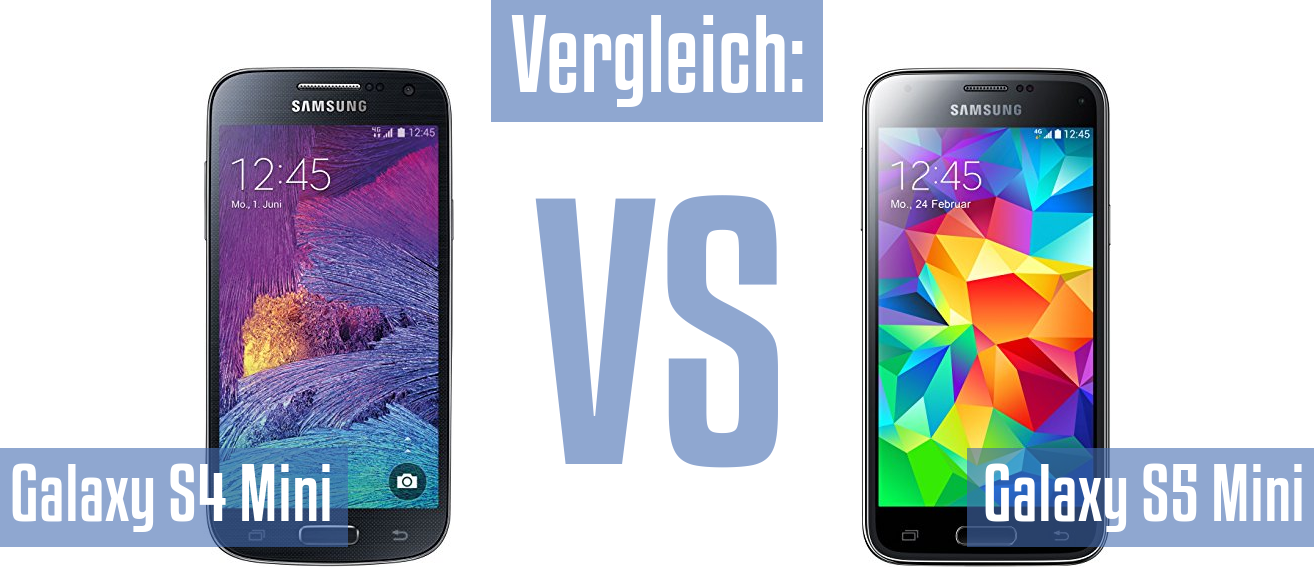 Samsung Galaxy S4 Mini und Samsung Galaxy S4 Mini im Vergleichstest