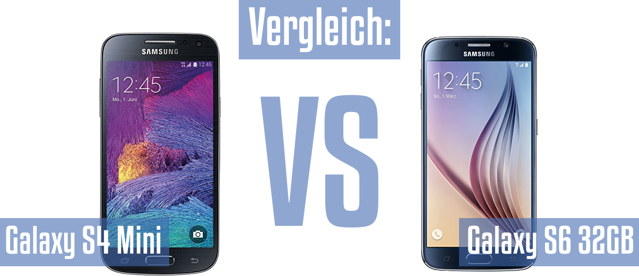 Samsung Galaxy S4 Mini und Samsung Galaxy S4 Mini im Vergleichstest