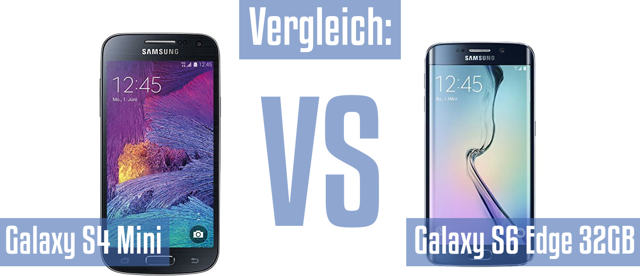 Samsung Galaxy S4 Mini und Samsung Galaxy S4 Mini im Vergleichstest
