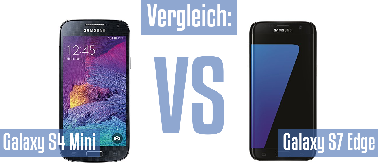 Samsung Galaxy S4 Mini und Samsung Galaxy S4 Mini im Vergleichstest