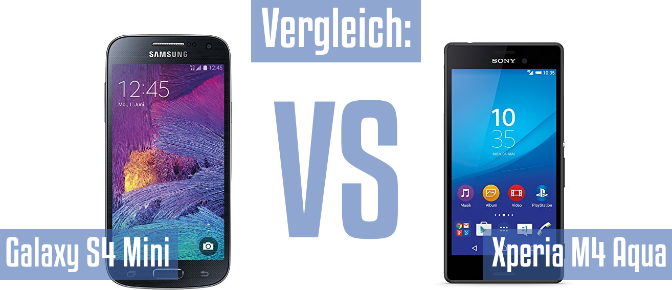 Samsung Galaxy S4 Mini und Samsung Galaxy S4 Mini im Vergleichstest