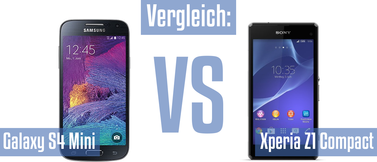 Samsung Galaxy S4 Mini und Samsung Galaxy S4 Mini im Vergleichstest