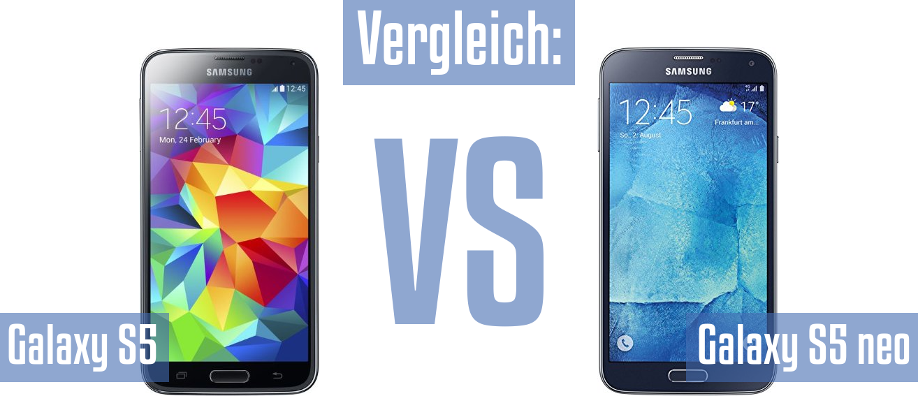 Samsung Galaxy S5 und Samsung Galaxy S5 im Vergleichstest