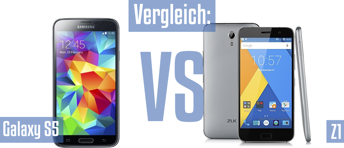 Samsung Galaxy S5 und Samsung Galaxy S5 im Vergleichstest