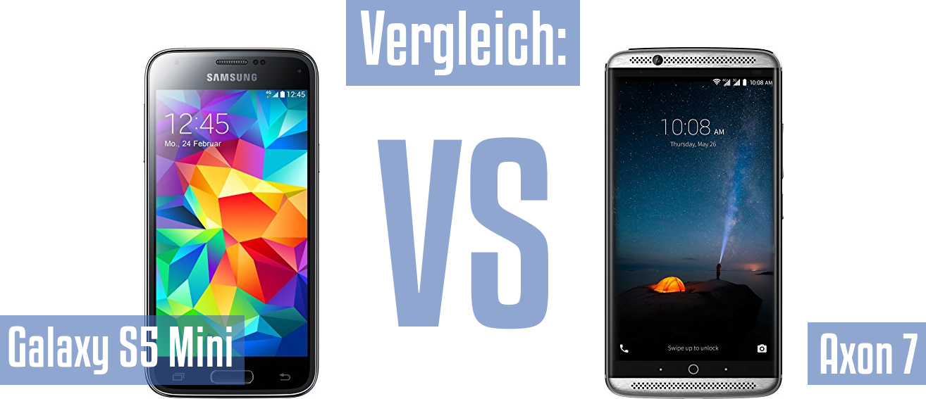 Samsung Galaxy S5 Mini und Samsung Galaxy S5 Mini im Vergleichstest