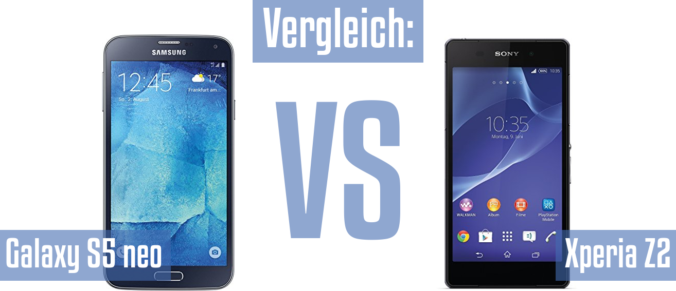 Samsung Galaxy S5 neo und Samsung Galaxy S5 neo im Vergleichstest