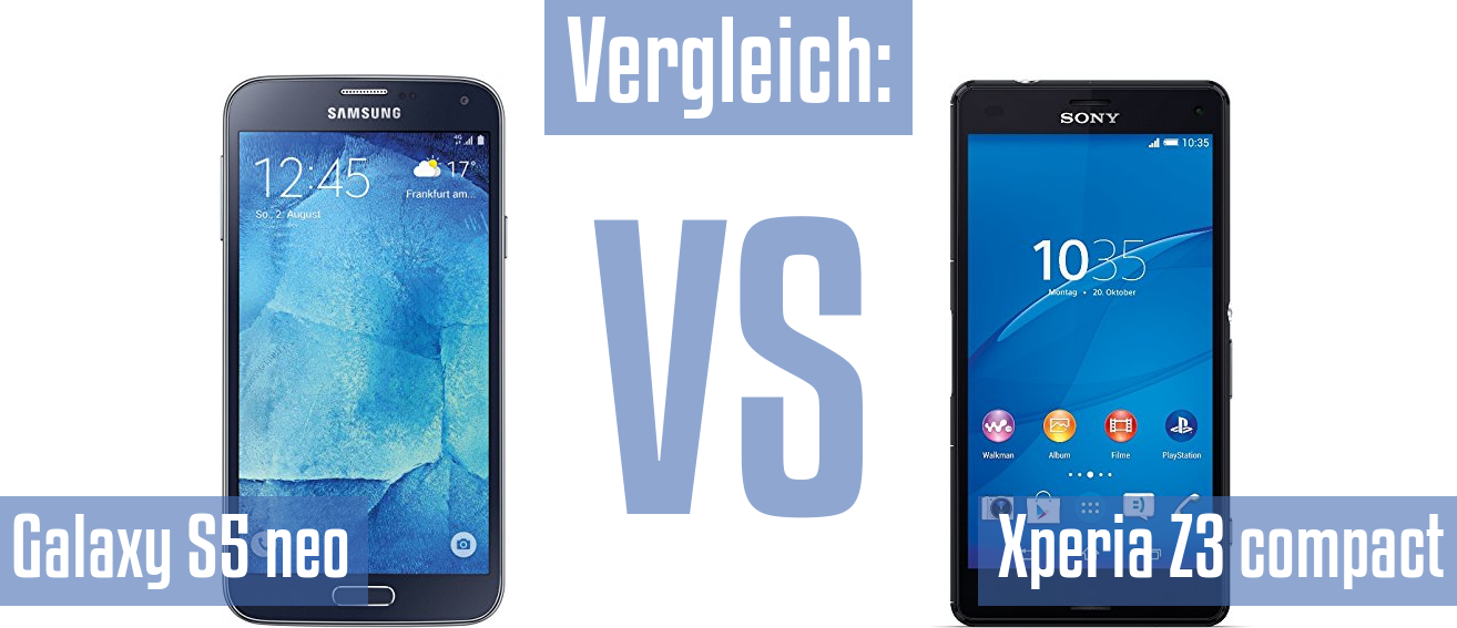 Samsung Galaxy S5 neo und Samsung Galaxy S5 neo im Vergleichstest