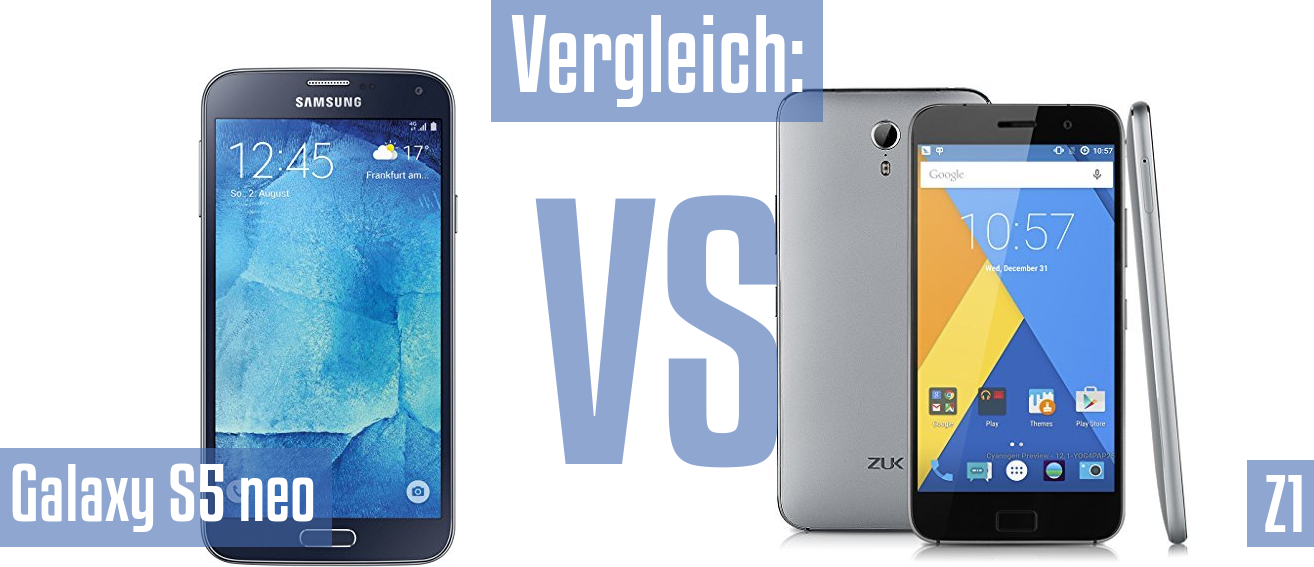 Samsung Galaxy S5 neo und Samsung Galaxy S5 neo im Vergleichstest