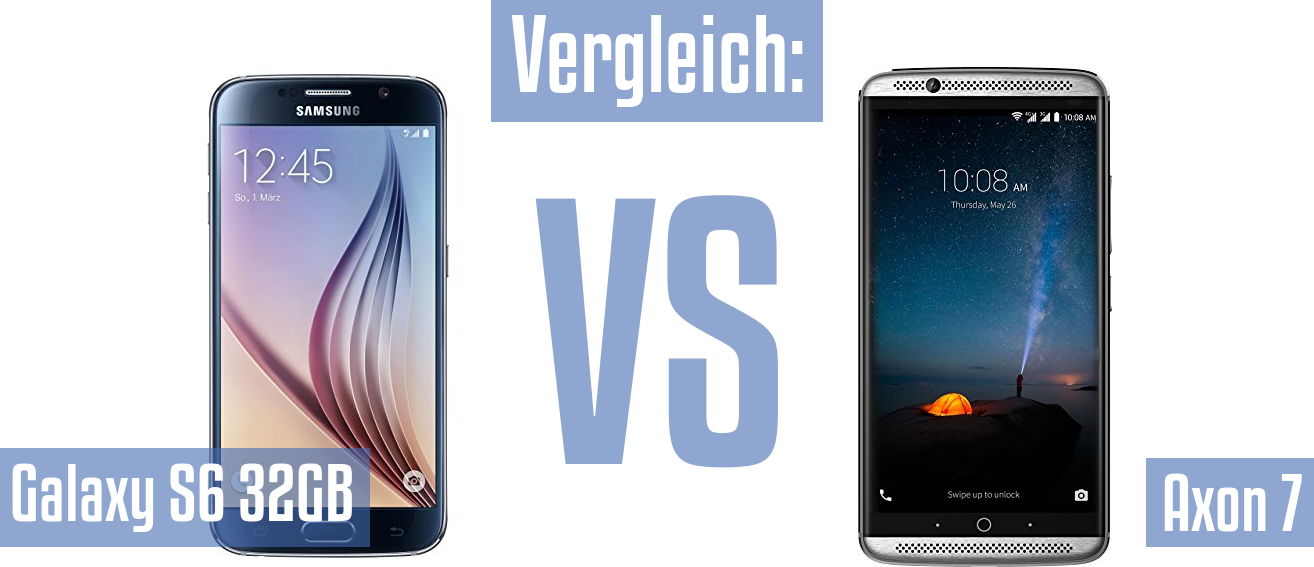 Samsung Galaxy S6 32GB und Samsung Galaxy S6 32GB im Vergleichstest