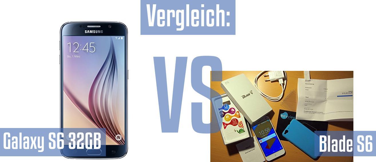 Samsung Galaxy S6 32GB und Samsung Galaxy S6 32GB im Vergleichstest