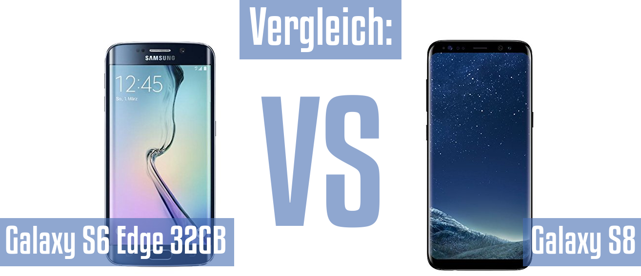 Samsung Galaxy S6 Edge 32GB und Samsung Galaxy S6 Edge 32GB im Vergleichstest