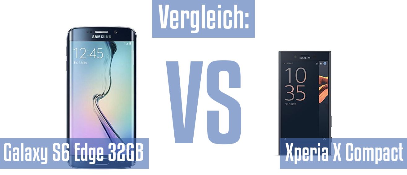 Samsung Galaxy S6 Edge 32GB und Samsung Galaxy S6 Edge 32GB im Vergleichstest