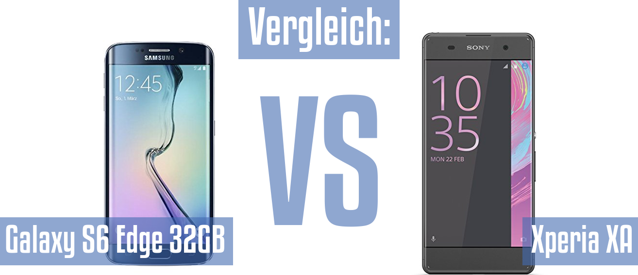 Samsung Galaxy S6 Edge 32GB und Samsung Galaxy S6 Edge 32GB im Vergleichstest