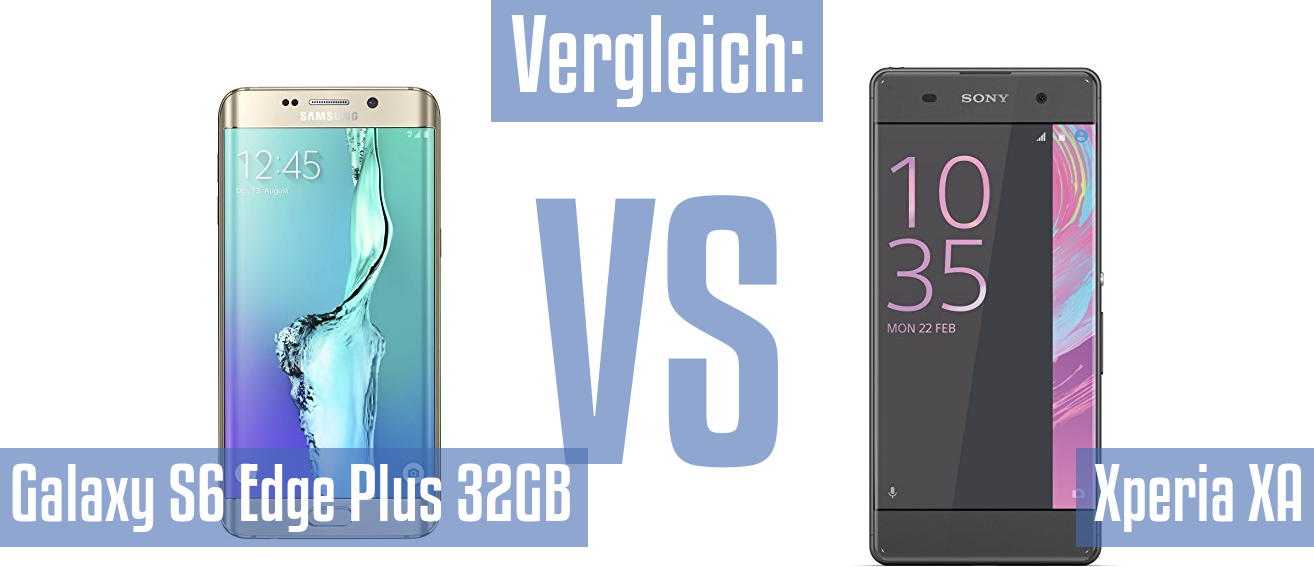 Samsung Galaxy S6 Edge Plus 32GB und Samsung Galaxy S6 Edge Plus 32GB im Vergleichstest