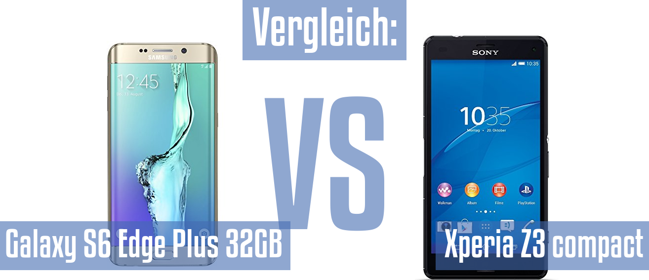 Samsung Galaxy S6 Edge Plus 32GB und Samsung Galaxy S6 Edge Plus 32GB im Vergleichstest