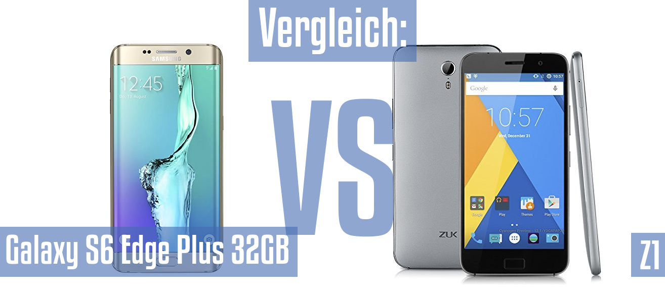 Samsung Galaxy S6 Edge Plus 32GB und Samsung Galaxy S6 Edge Plus 32GB im Vergleichstest