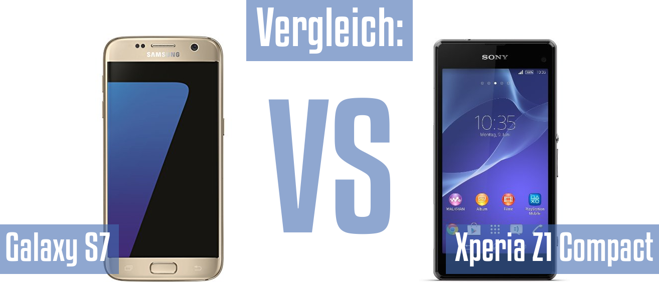 Samsung Galaxy S7 und Samsung Galaxy S7 im Vergleichstest