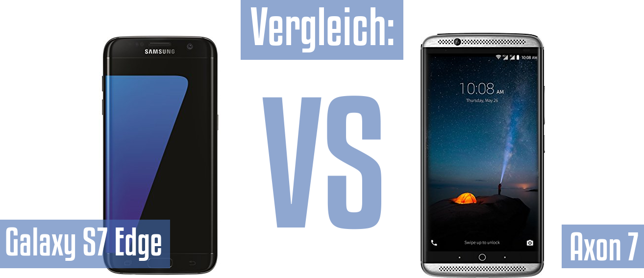 Samsung Galaxy S7 Edge und Samsung Galaxy S7 Edge im Vergleichstest