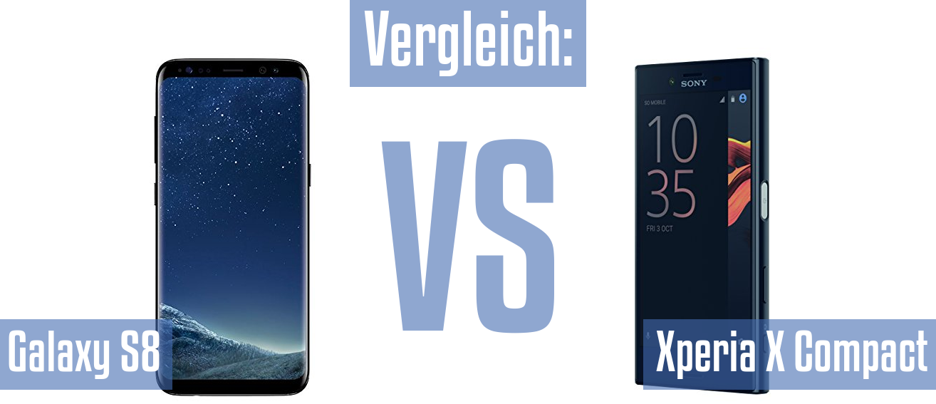 Samsung Galaxy S8 und Samsung Galaxy S8 im Vergleichstest