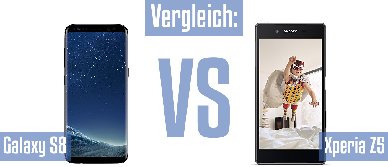 Samsung Galaxy S8 und Samsung Galaxy S8 im Vergleichstest