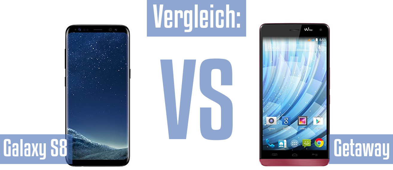 Samsung Galaxy S8 und Samsung Galaxy S8 im Vergleichstest