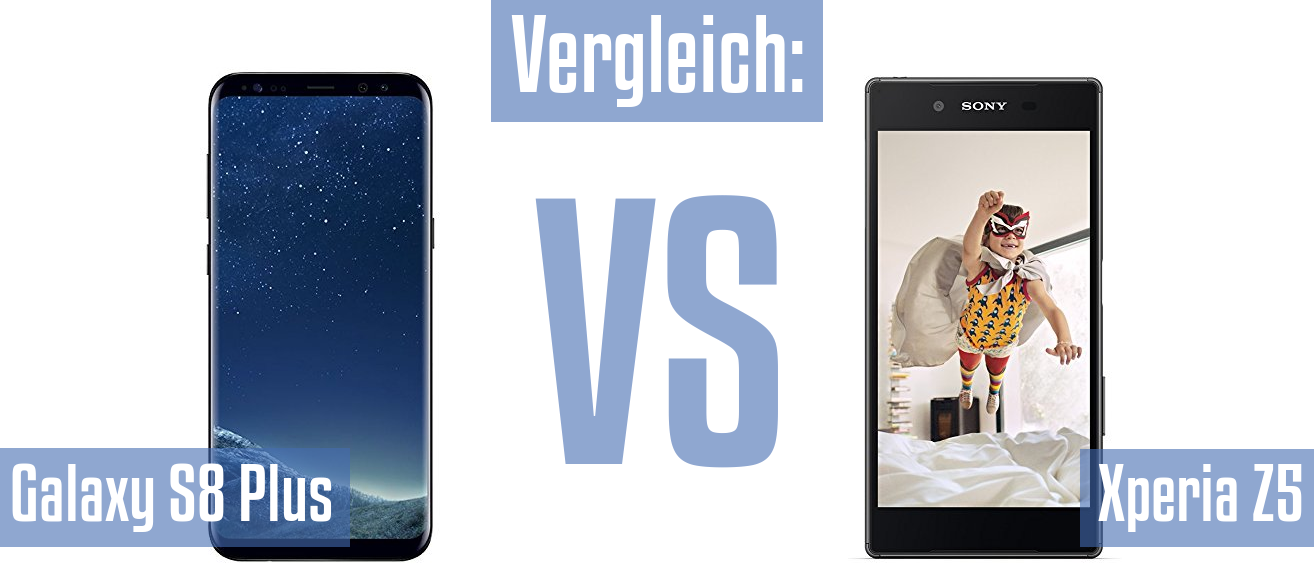 Samsung Galaxy S8 Plus und Samsung Galaxy S8 Plus im Vergleichstest