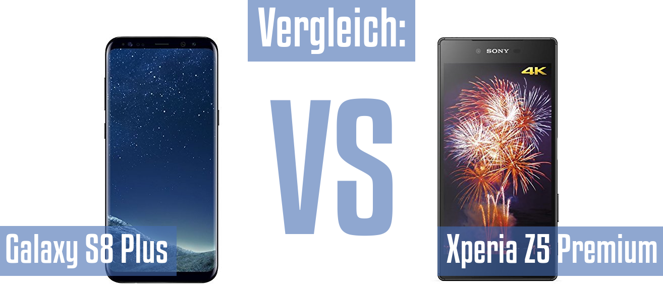 Samsung Galaxy S8 Plus und Samsung Galaxy S8 Plus im Vergleichstest