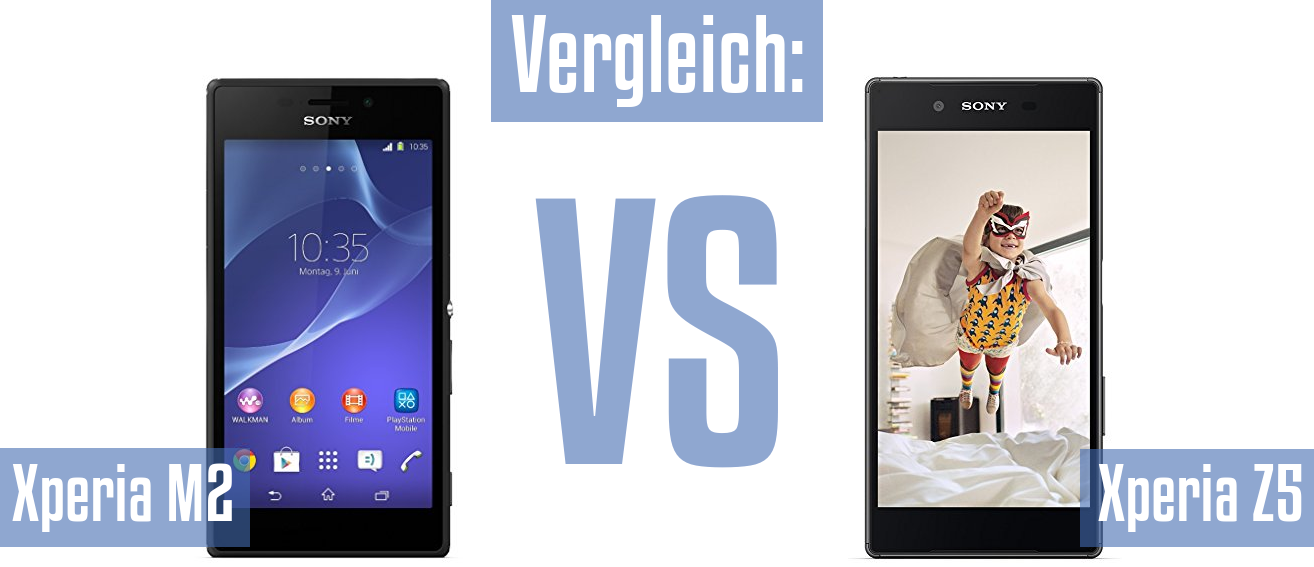 Sony Xperia M2 und Sony Xperia M2 im Vergleichstest