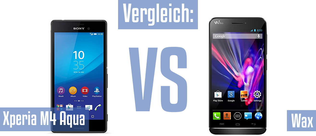 Sony Xperia M4 Aqua und Sony Xperia M4 Aqua im Vergleichstest