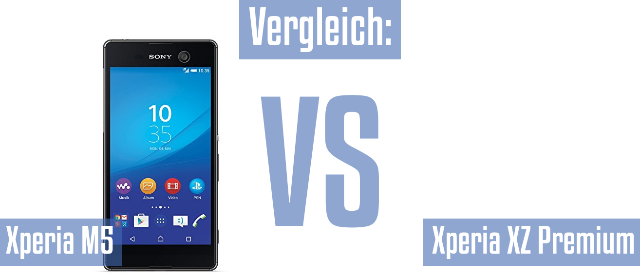 Sony Xperia M5 und Sony Xperia M5 im Vergleichstest