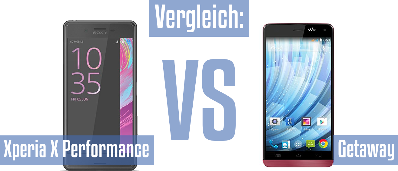 Sony Xperia X Performance und Sony Xperia X Performance im Vergleichstest