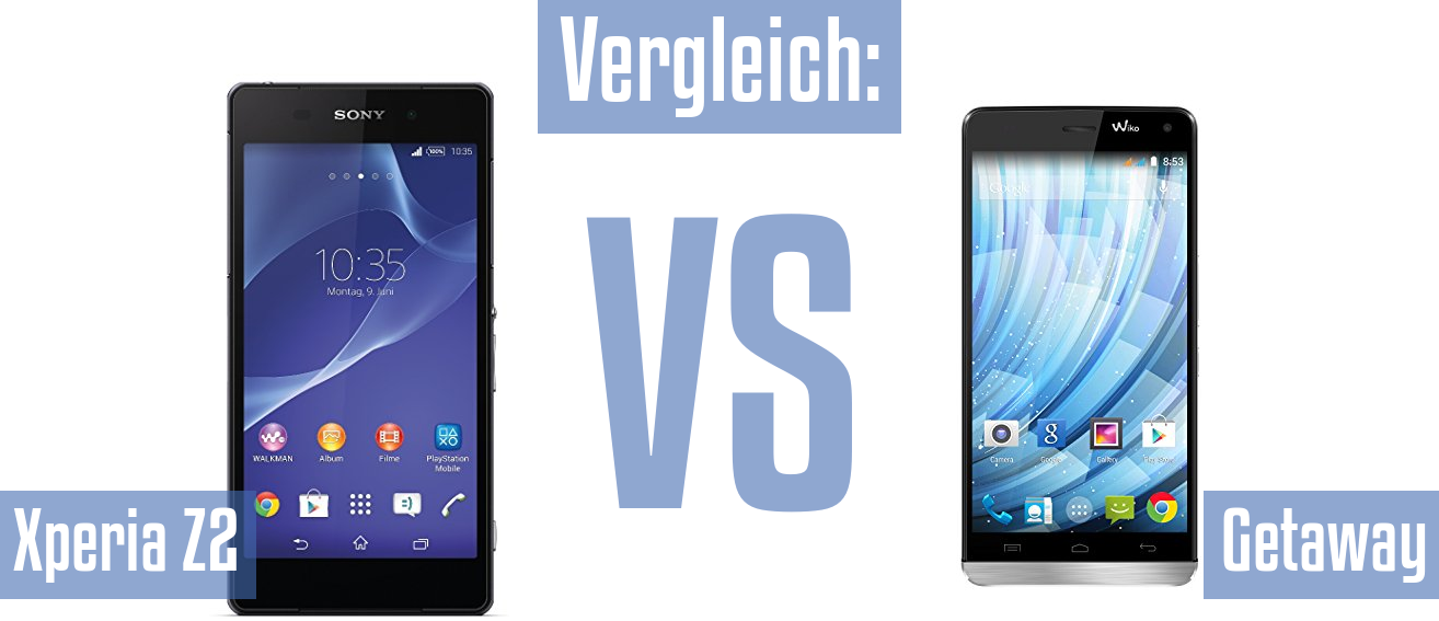 Sony Xperia Z2 und Sony Xperia Z2 im Vergleichstest