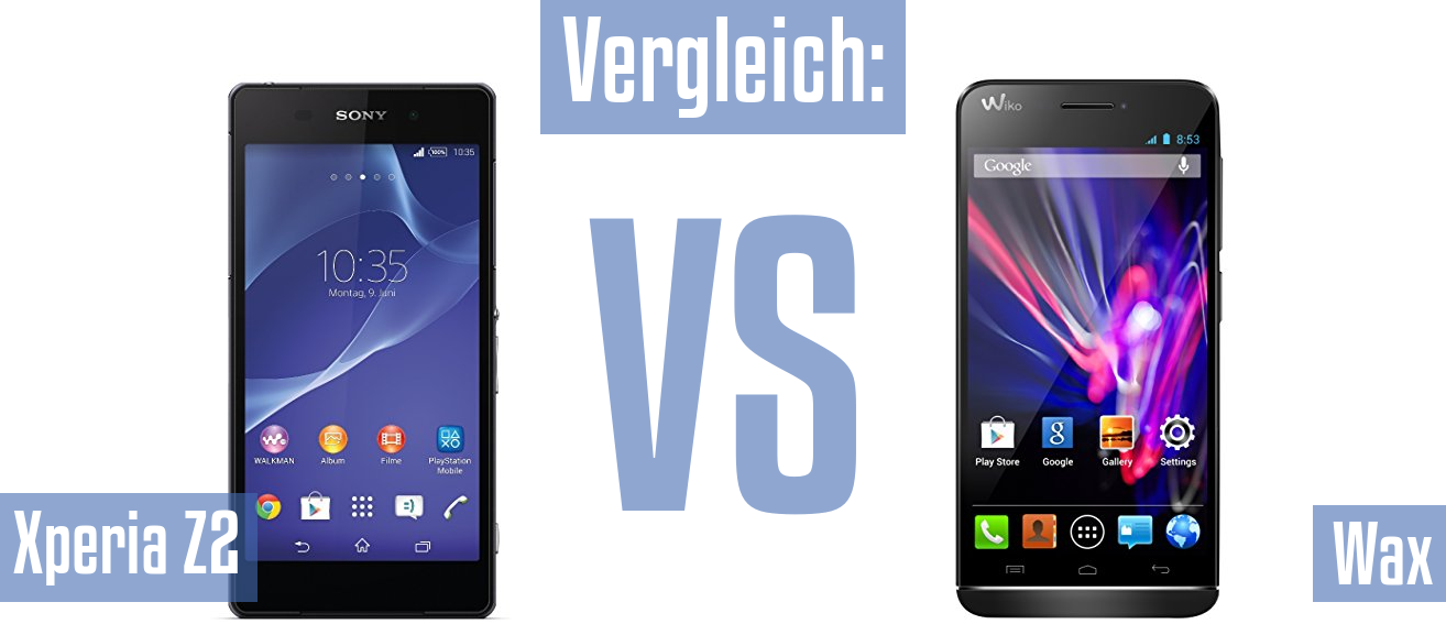 Sony Xperia Z2 und Sony Xperia Z2 im Vergleichstest