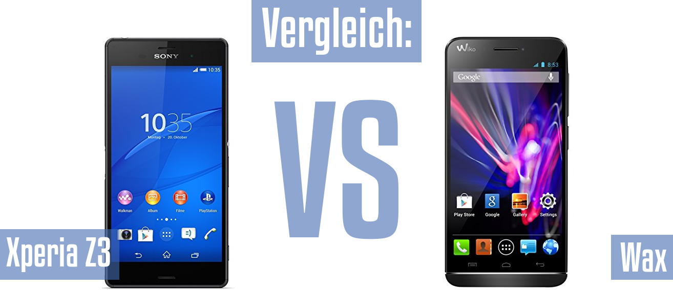 Sony Xperia Z3 und Sony Xperia Z3 im Vergleichstest