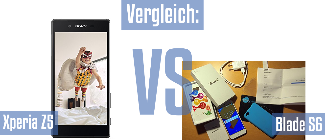 Sony Xperia Z5 und Sony Xperia Z5 im Vergleichstest