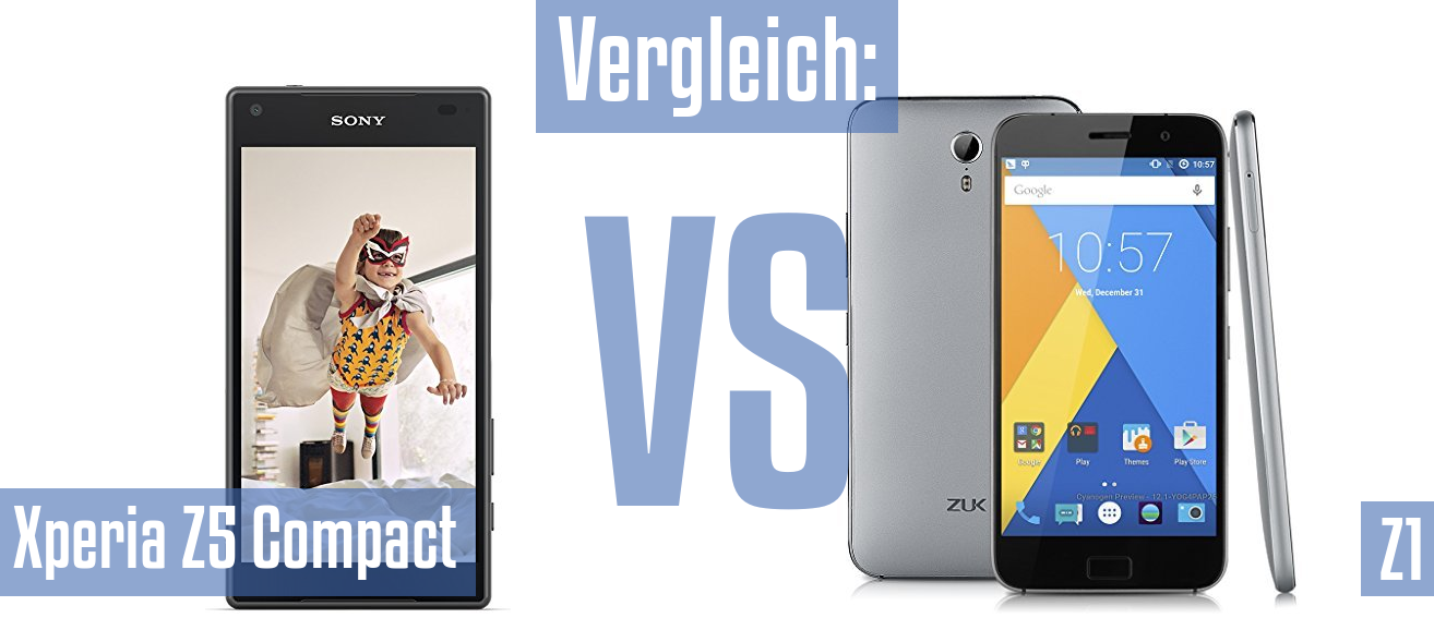 Sony Xperia Z5 Compact und Sony Xperia Z5 Compact im Vergleichstest