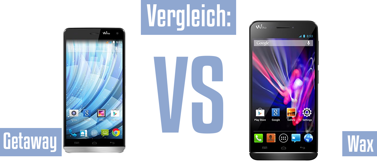 Wiko Getaway und Wiko Getaway im Vergleichstest