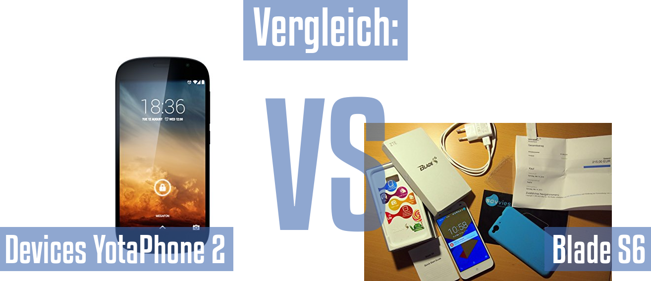 Yota Devices YotaPhone 2 und Yota Devices YotaPhone 2 im Vergleichstest