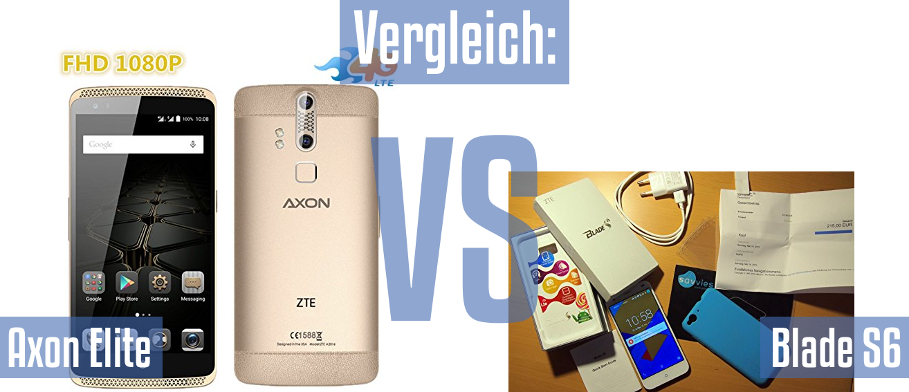 ZTE Axon Elite und ZTE Axon Elite im Vergleichstest