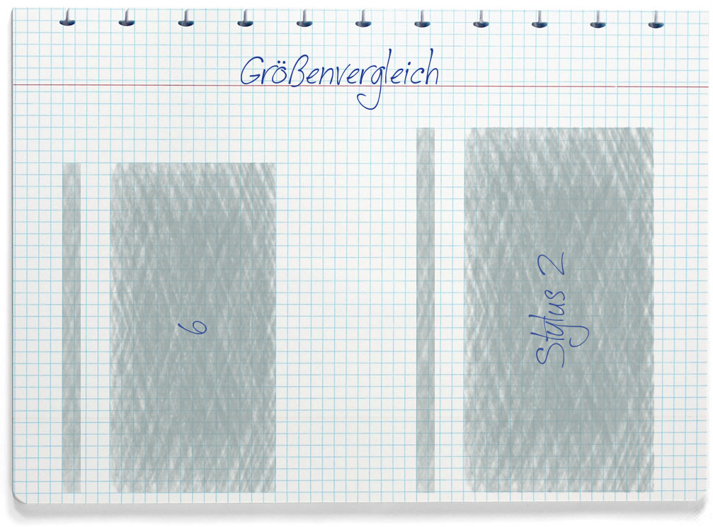 Größenvergleich: Honor 6 und LG Stylus 2