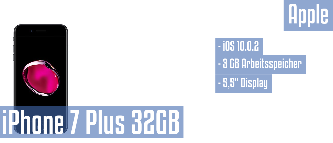 Apple iPhone 7 Plus 32GB im Test