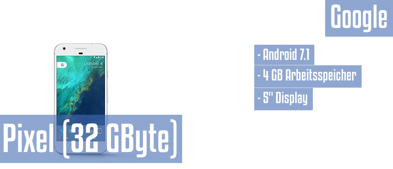 Google Pixel (32 GByte) im Test