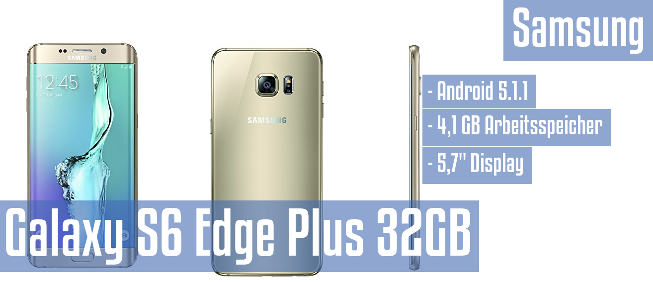 Samsung Galaxy S6 Edge Plus 32GB im Test